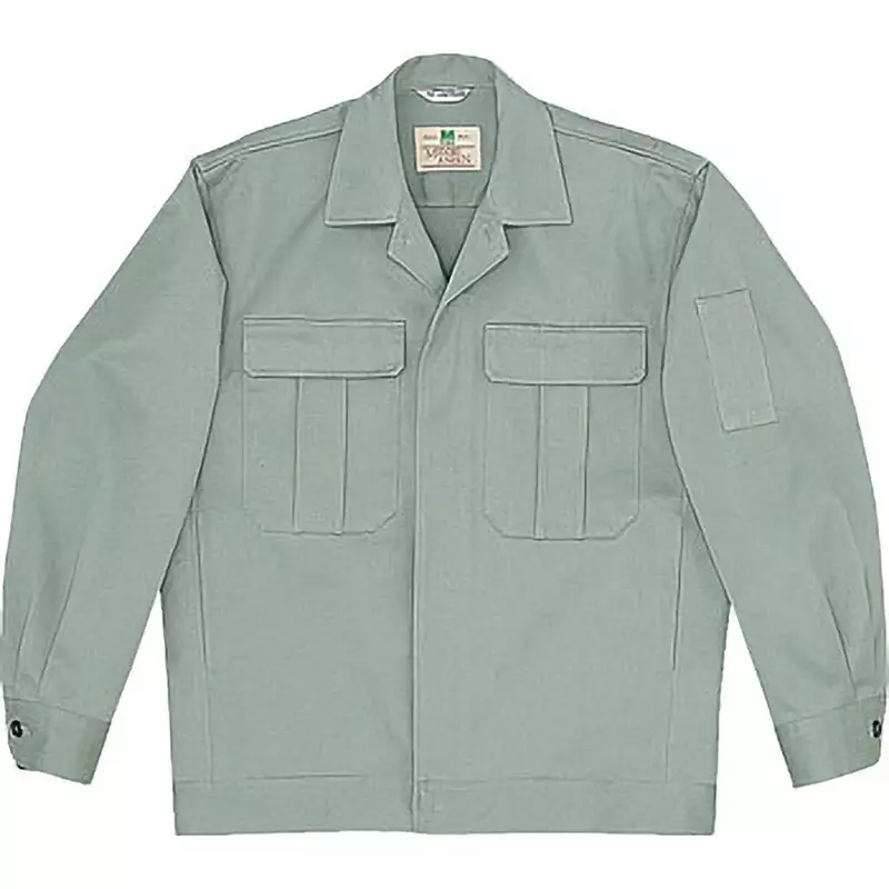 MIDORI 4 Cotton Pocket Jumpers 128 cm Chest Circumference Earth Green 4L, M2306-UE-4L