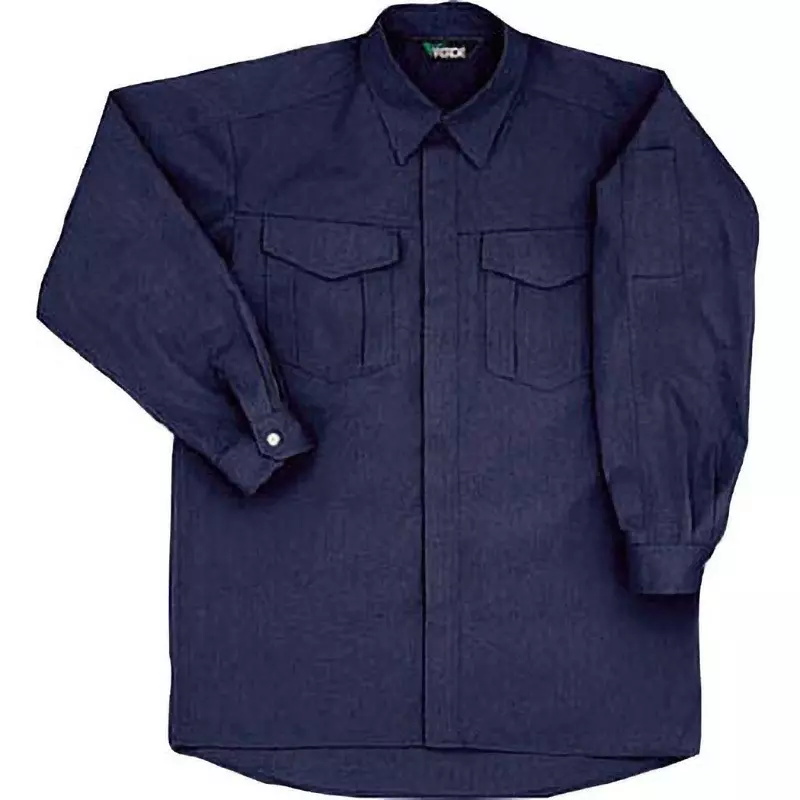 MIDORI Long Sleeve Shirt Navy 5L Size 134.0 cm Chest Circumference, GS2357UE5L