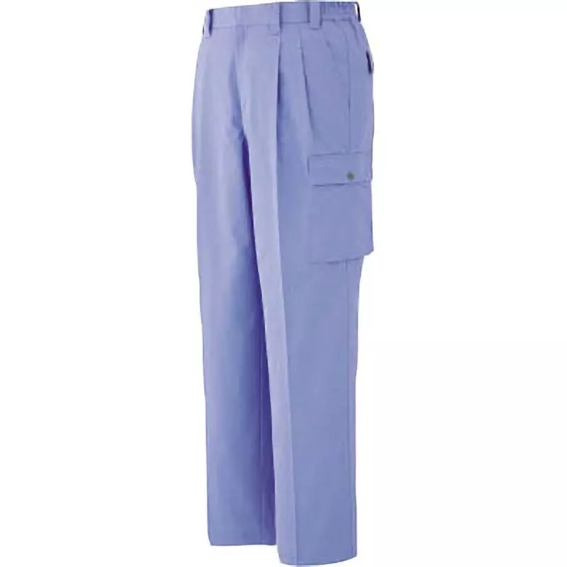 MIDORI Spring/Summer E/C Slacks Light Blue M Size 78 cm Inside Leg Length 75-80 cm Waist Size, GS563CSITAM