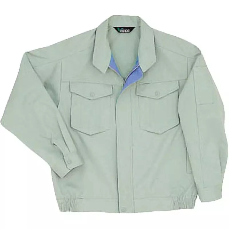 MIDORI Spring/Summer Mixed E/C Long Sleeve Blouson Light Green M Size 114.0 cm Chest Circumference, GS2346UEM
