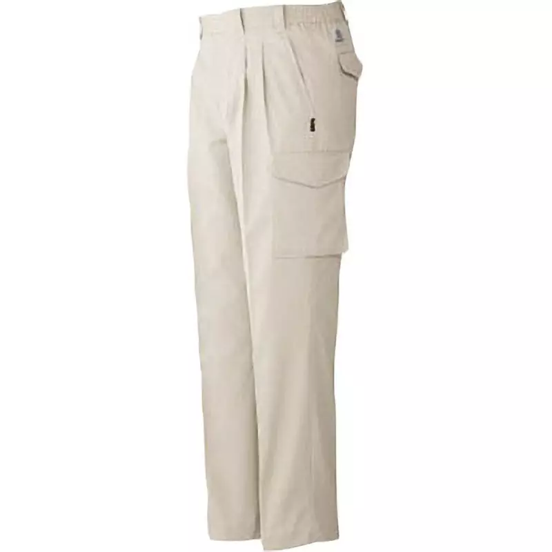 MIDORI ECO Anti-Static Cargo Slacks 105 to 115 cm Waist 5L Size Ivory, RC190CSITA5L