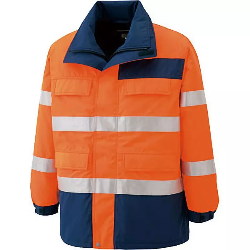 MIDORI Antistatic Cold Coat 132 cm Chest Circumference Orange LL Size, SE1125-UE-LL