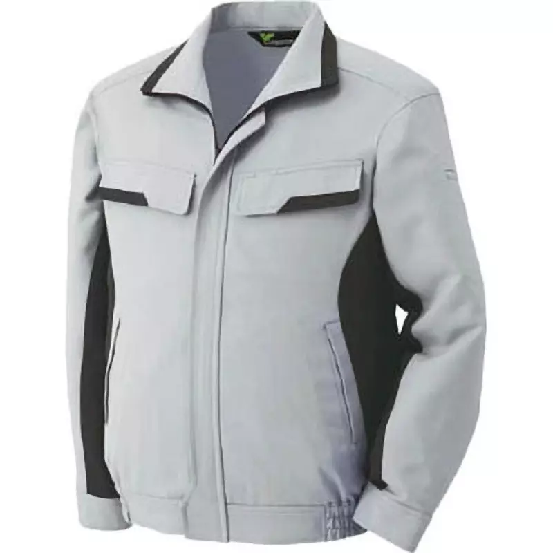 MIDORI Antistatic Workwear 134 cm Chest Circumference Grayxcharcoal 4L Size, VE51 UE 4L