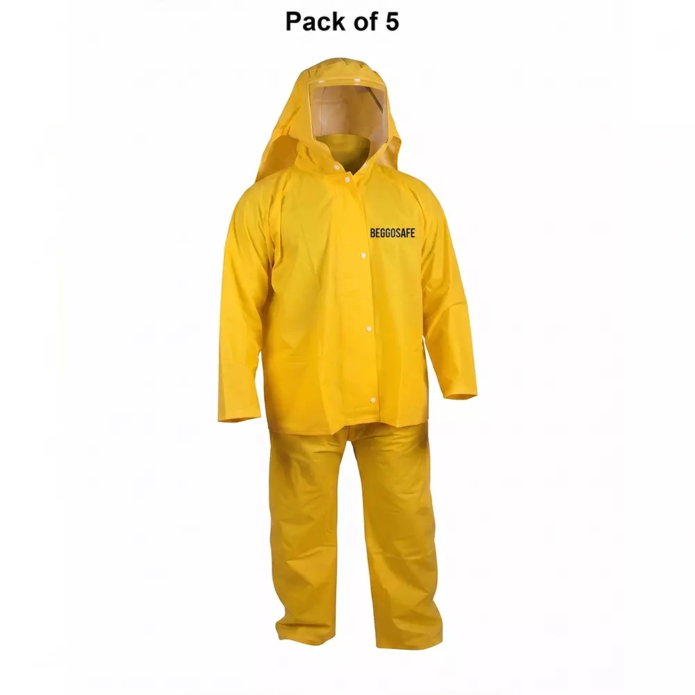 beggosafe-pvc-chemical-suit-unisex-universal-fit-pvc-material-yellow-color-free-size-pakc-of-5-pcs