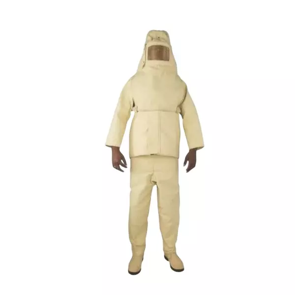 GENERIC Heat & Fire Protection Suit with Complete Kit Kevlar Yellow Free Size