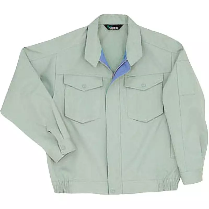 MIDORI Antistatic Unisex E/C Blouson 140 cm Chest Circumference Light Green 5L Size, G346UE5L