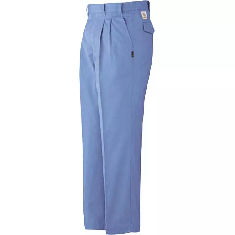 MIDORI ECO Antistatic Slacks 85 to 90 cm Waist LL Size Blue, RC193SITALL