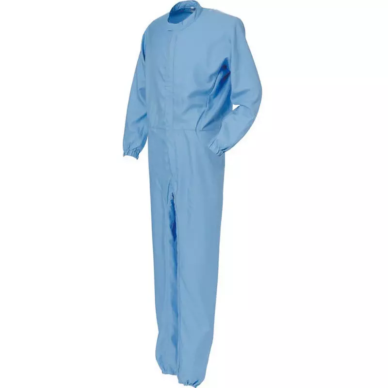MIDORI Clean Suit Verdexel 72 to 81 cm Waist M Size Blue, VEYS120-B-M