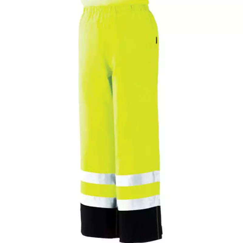 MIDORI Rain Clothes 132 cm Waist 3L Size Fluorescent yellow, RAINVERDE-N-SITA