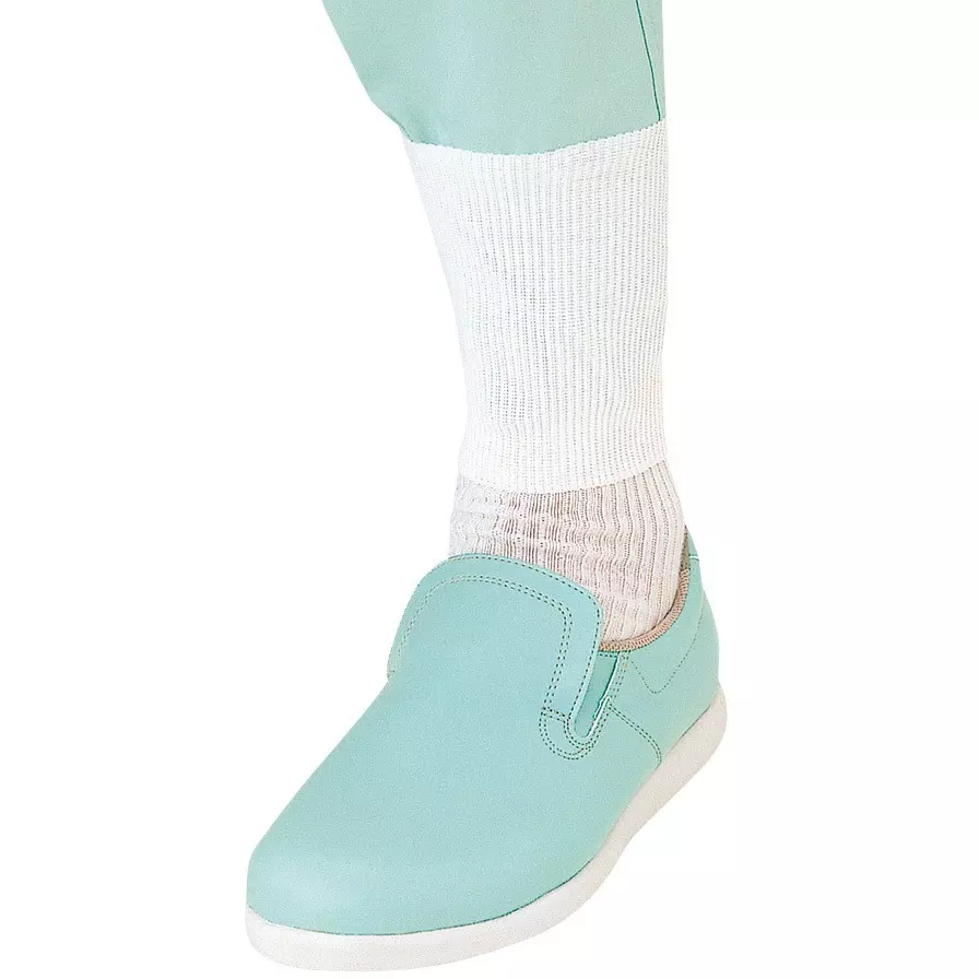 MIDORI Ankle Band White Polyester, AB-01-W (Pack of 20 Pcs)