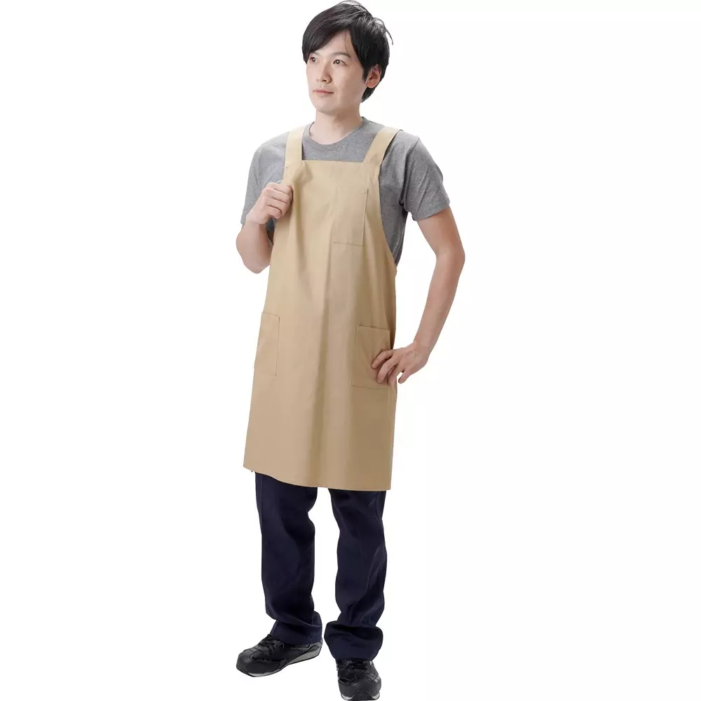 monotaro-apron-cotton-blend-box-type-beige-free-size-31377273