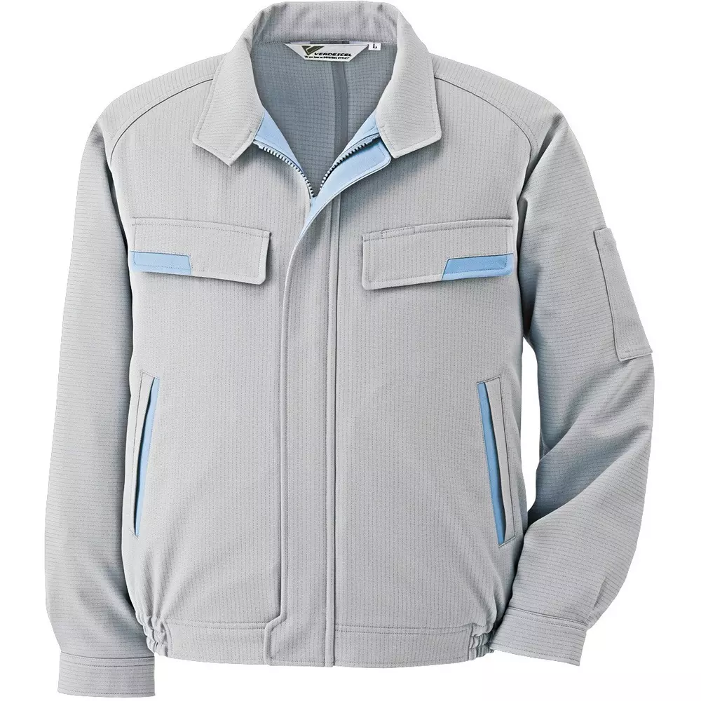 MIDORI Antistatic Work Clothes 3L Size 128.0 cm Chest Circumference, VE71 UE 3L