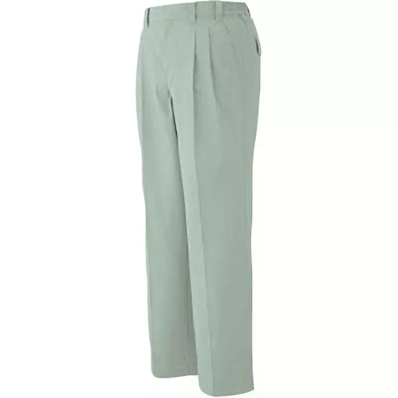 MIDORI Slacks Light Green 78 cm Inside Leg Length 75-80 cm Waist Size 65% Polyester, 35% cotton, Twill, G566SITAM