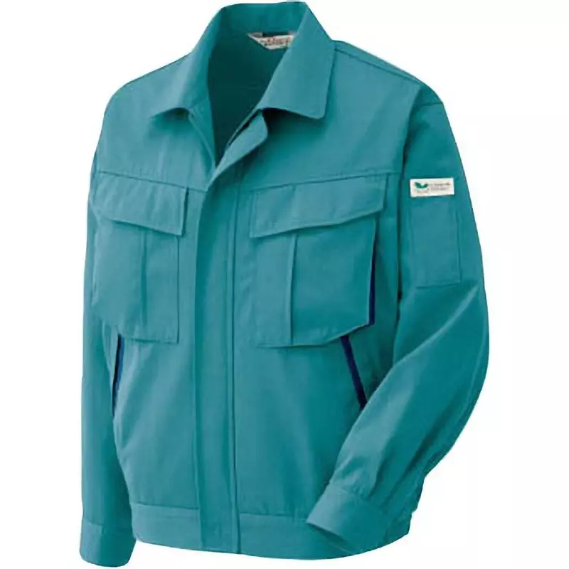 MIDORI Spring/Summer ECO-Static Long Sleeve Blouson Mist Blue SS Size 106.0 cm Chest Circumference, RCS2583UESS