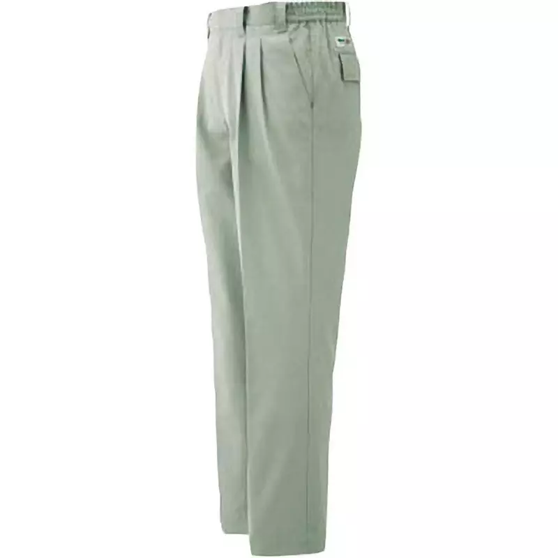 MIDORI ECO Antistatic Slacks 95 to 105 cm Waist 4L Size Earth green, RC586SITA4L