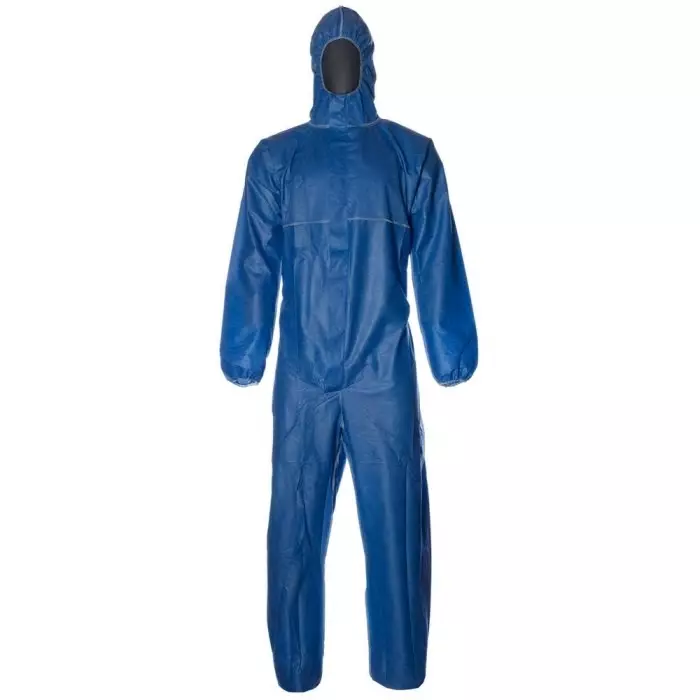 DuPont Blue Disposable Coverall, 3XL, D15338227