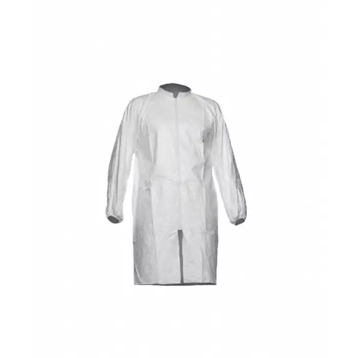 DuPont White Unisex Visitor Coat, L, D15534012