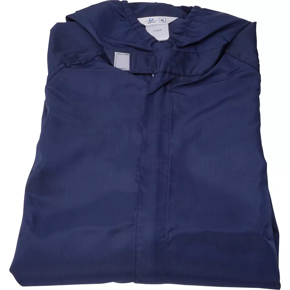 midori-hood-integrated-cleanware-128-cm-chest-circumference-navy-3l-c1351n-3l