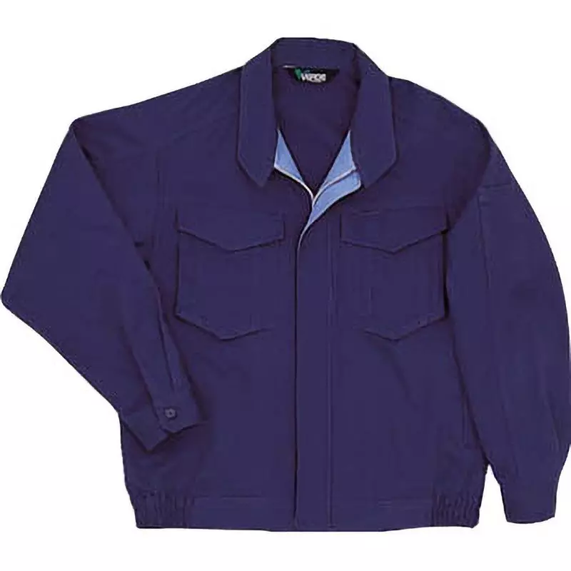MIDORI Cotton Blouson Navy L Size 118.0 cm Chest Circumference 82 cm Sleeve Length 100% Cotton, Twill, G367UEL