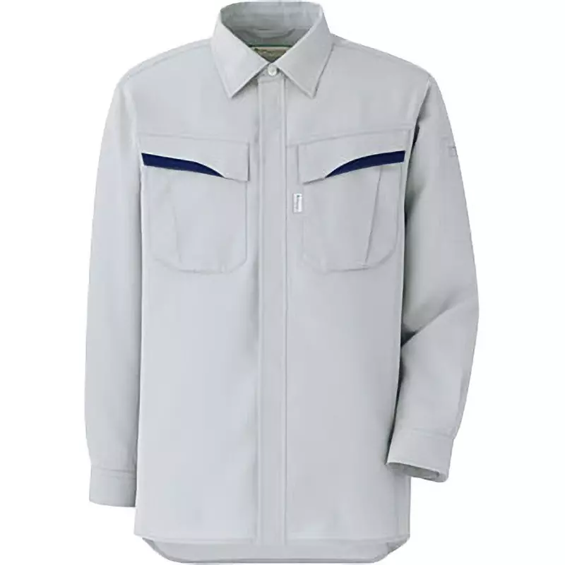 MIDORI Long Sleeve Shirt 4L Size 128.0 cm Chest Circumference, VES2491-UE-4L