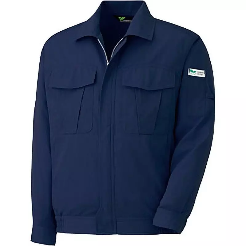 MIDORI Verdexel Antistatic Blouson Navy 5L Size 140.0 cm Chest Circumference, VE147-UE-5L