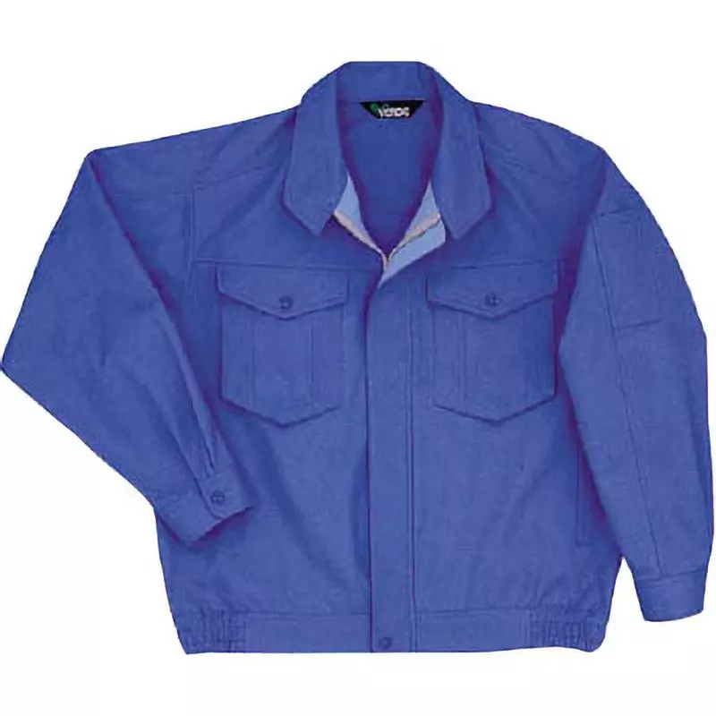 MIDORI Antistatic Unisex E/C Blouson 140 cm Chest Circumference Royal Blue 5L Size, G348UE5L