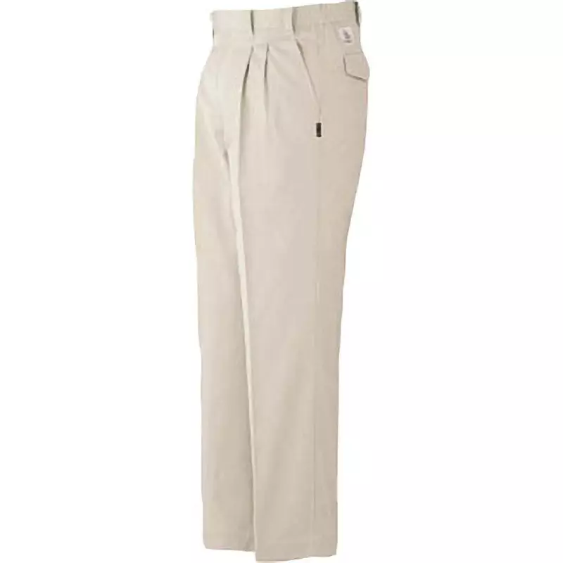 MIDORI ECO Antistatic Slacks 85 to 90 cm Waist LL Size Ivory, RC190SITALL