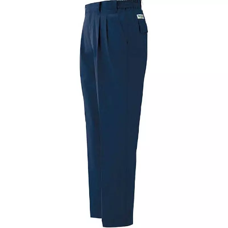 MIDORI Spring/Summer Eco-Antistatic Slacks 80 to 85 cm Waist L Size Navy, RCS587SITAL
