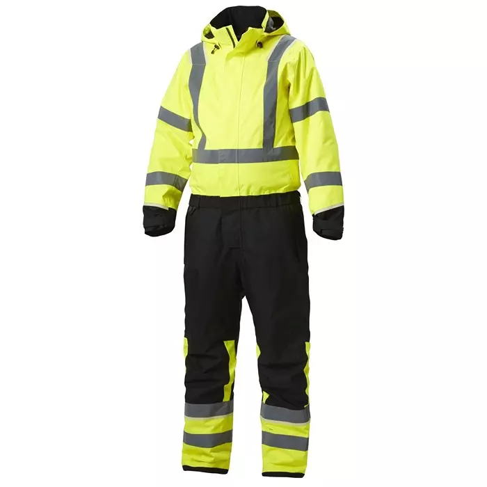 Helly Workwear Hansen Black/Green/White/Yellow Reusable Overall S cm, 71555_369-S
