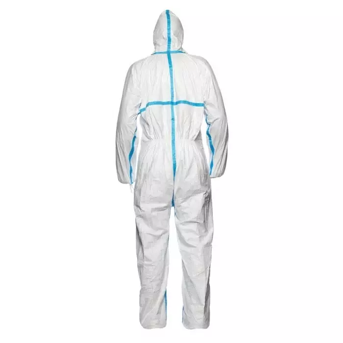 DuPont White Disposable Coverall, XL, D13395284