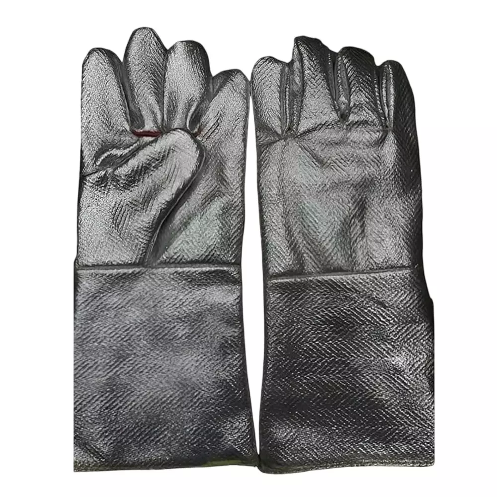 GENERIC Fire Proximity Suit 2-Layer Protection Aluminized Heat-Resistant Protective With IS-2745 Compliant Helmet Silver