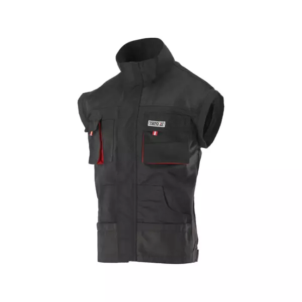 yato-duero-series-work-jacket-black-and-red-color-65-polyester-35-cotton-body-and-small-size-yt-8020