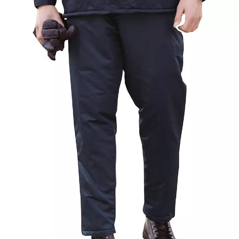 MIDORI Cold Protection Nylon Slacks Navy LL Size 74 cm Inside Leg Length 105 cm Waist Size, M6507-SITA-LL