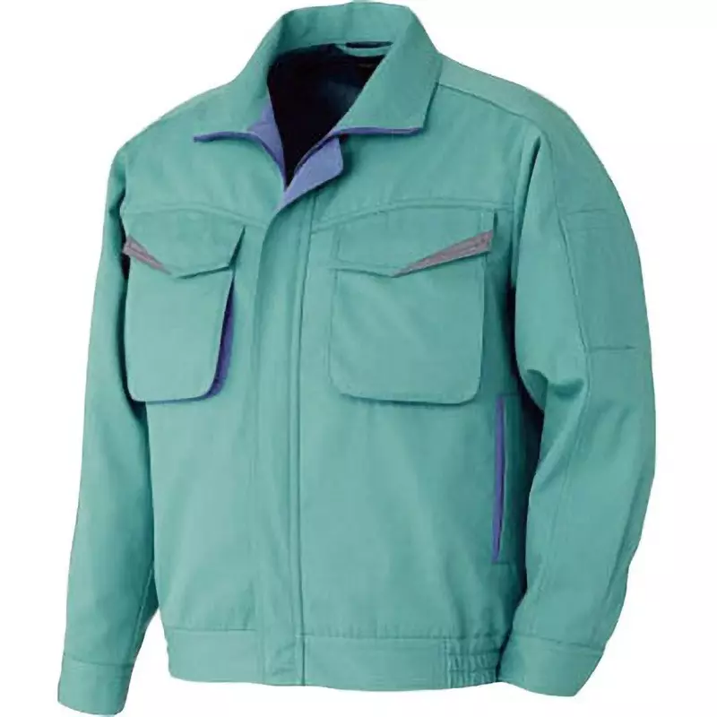 MIDORI Antistatic Men and Women Pair Blouson 128 cm Chest Circumference Green 3L Size, G486UE3L