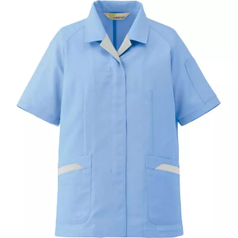 MIDORI Antistatic Work Clothes 116 cm Chest Circumference Blue 15 Size, VELS73 UE 15