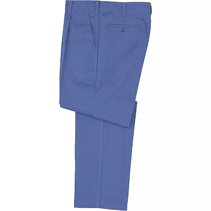 MIDORI Cotton Slacks 78 cm Inside Leg Length Blue, M2307-SITA-76