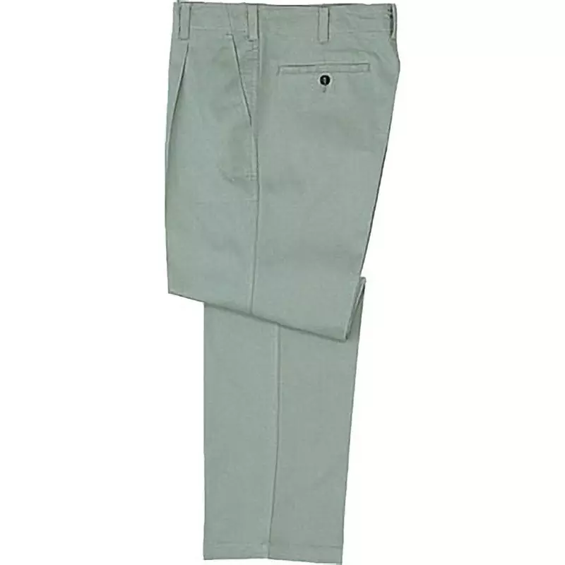 MIDORI Cotton Slacks 75 cm Inside Leg Length Earth Green, M2306-SITA-110