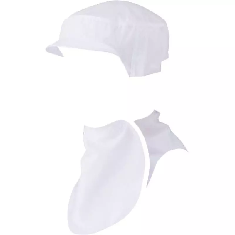 MIDORI Hood with Collar 64 cm Head Circumference White Free Size, SH15W