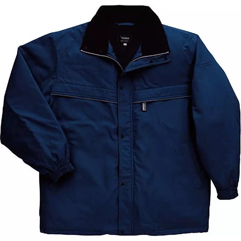 MIDORI Lightweight Windproof and Cold Half Coat 144 cm Chest Circumference Navy 4L Size, M3187-UE-4L