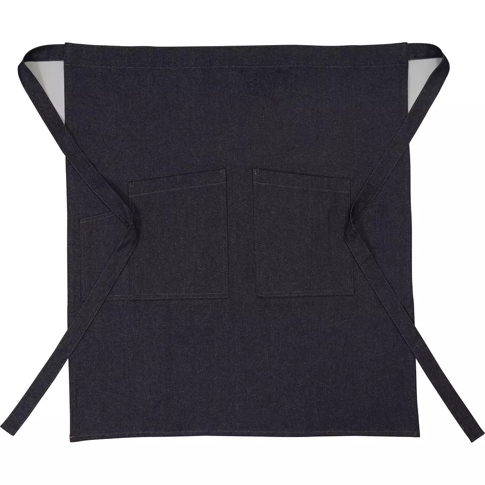 MonotaRO Denim Apron, Below The Waist Navy Free Size, 31228060