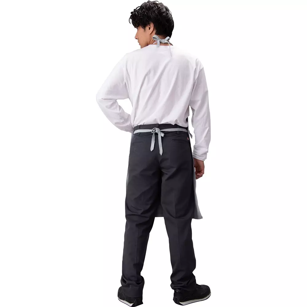 monotaro-split-cowhide-leather-welding-apron-gray-free-size-12126408