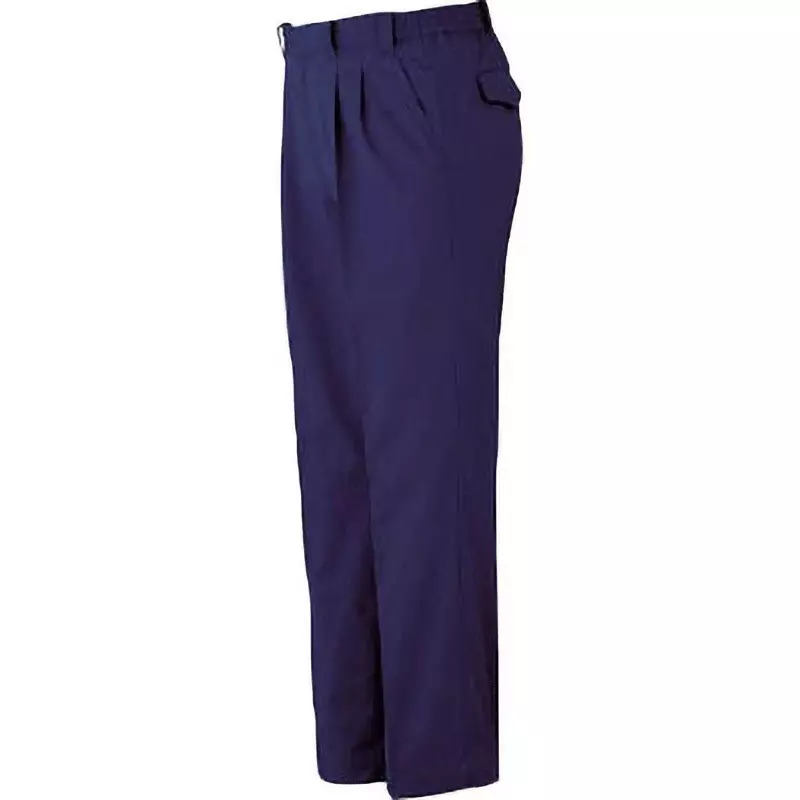 MIDORI Antistatic Slacks Navy 4L Size 78 cm Inside Leg Length 95-105 cm Waist Size, G487SITA4L