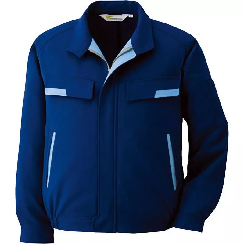 MIDORI Antistatic Work Clothes Navy S Size 110.0 cm Chest Circumference, VES277 UE S