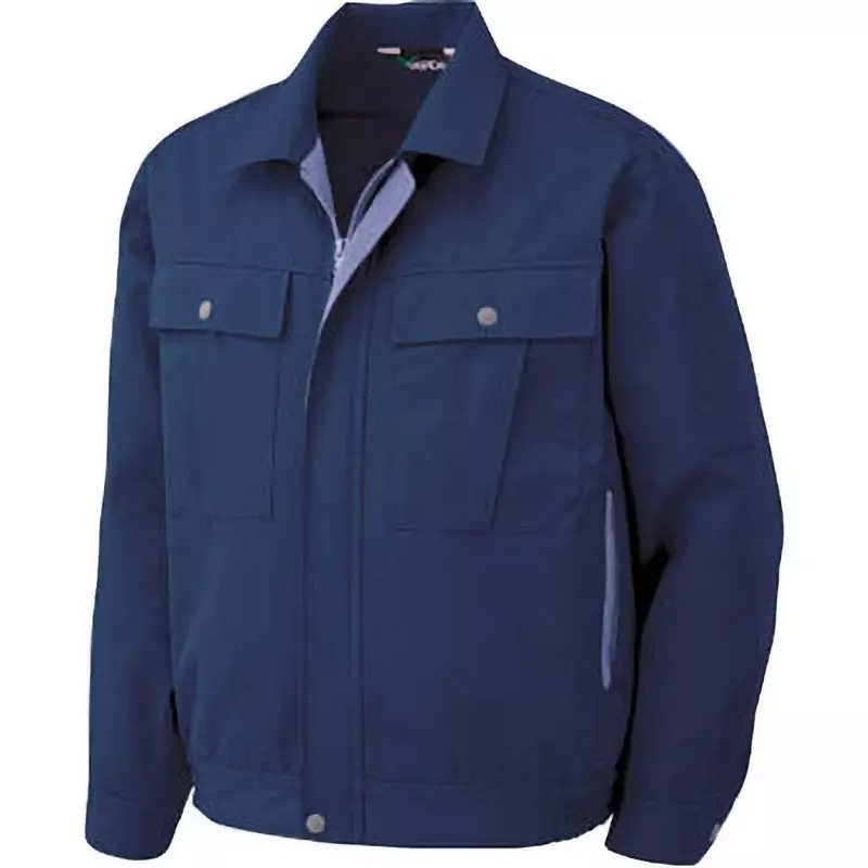 MIDORI Gender Pair Blouson Navy 6L Size 146.0 cm Chest Circumference 65% Polyester, 35% cotton, Twill, G567UE6L