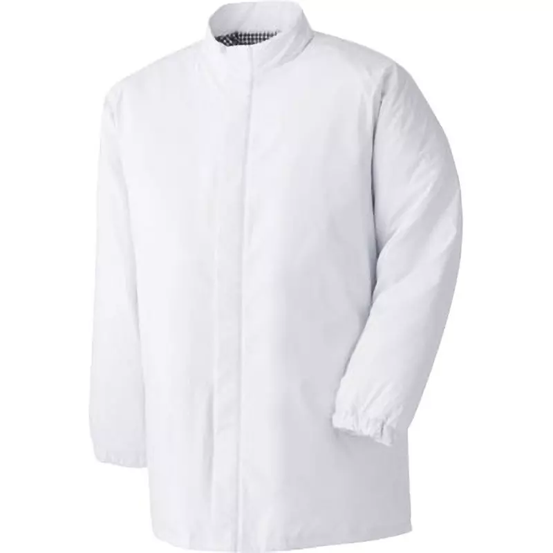 MIDORI Cold Coat 128 cm Chest Circumference White LL Size, MH1000W-UE-LL