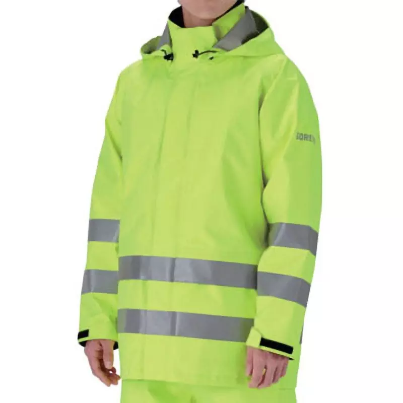 MIDORI Rain Clothes 121 cm Chest Circumference Fluorescent Yellow M Size, RAINVERDE-N-UE
