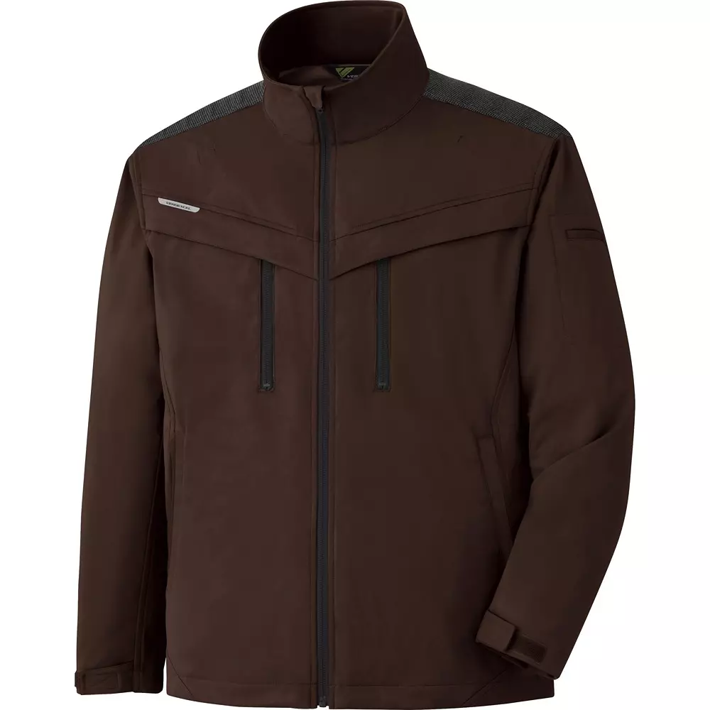 MIDORI Stretch Cold Jumper 130 cm Chest Circumference Brown 4L Size, VE2004-UE-4L