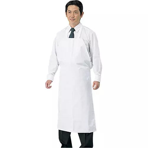 AS ONE Fluorine Coat Apron S Size Polyester Conductive Yarn, 1-7710-01