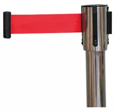 ib-basics-stainless-steel-que-manager-with-retractable-nylon-belt-bs-512set