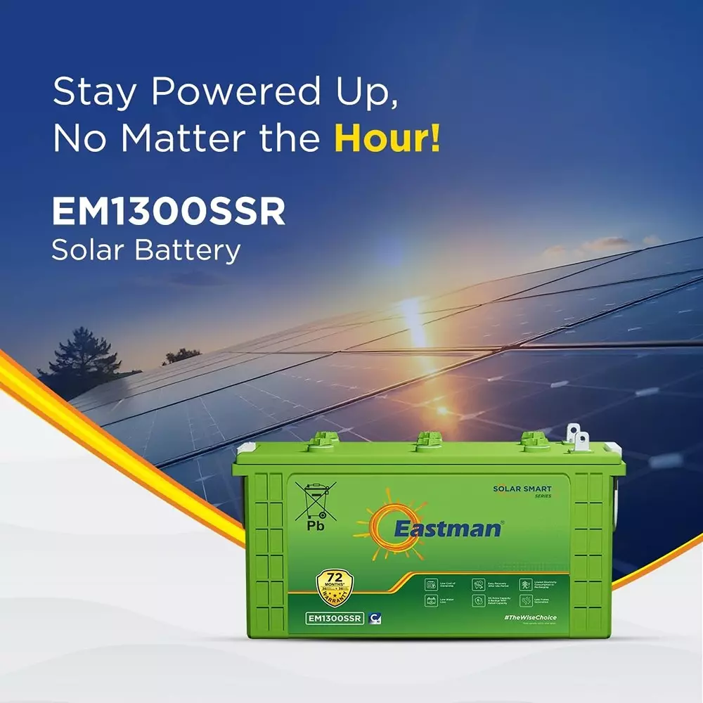 Eastman Solar Battery 12 V 100 Ah Solar Smart Series, EM1300SSR